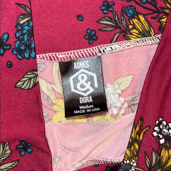 Women’s Agnes & Dora Maroon Maxi Skirt - Picture 2 of 4